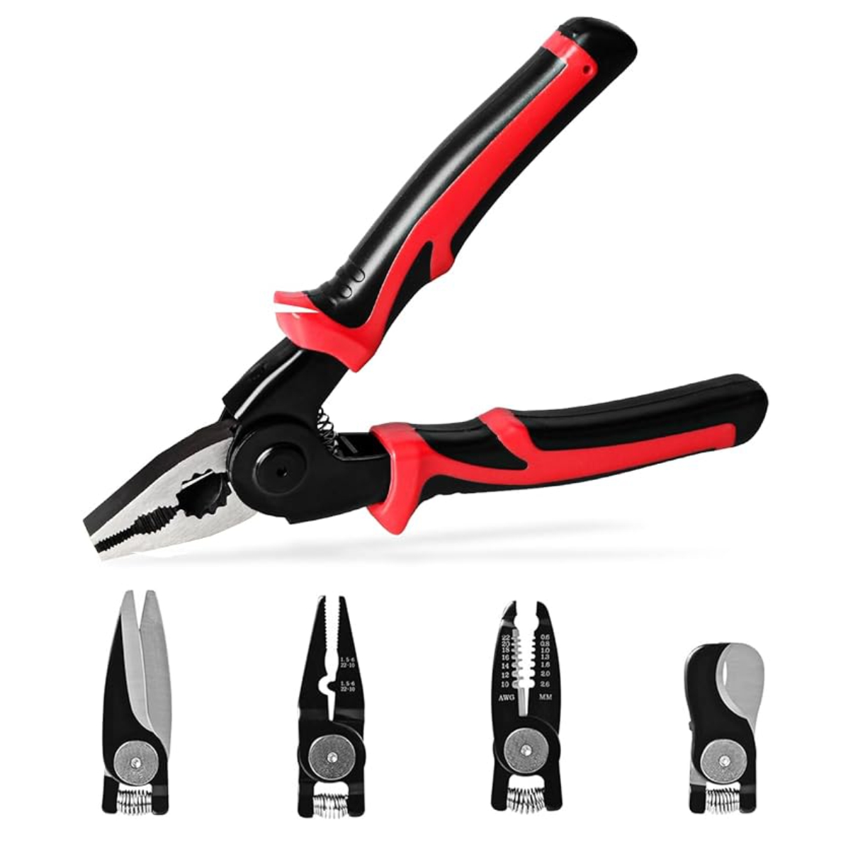 Miniatura 2 de Juego De Alicates 5 En 1 intercambiable